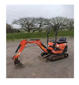 Mini-excavatrice Kubota Kx008 avec chenilles en caoutchouc de 7 pouces et débit hydraulique de 3 gallons par minute à vendre - Product Image 5