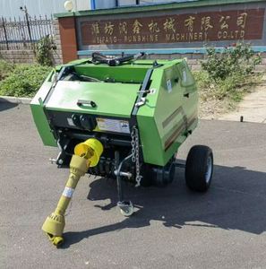 เครื่องอัดฟางสนทรงกลมสีเขียวและสีแดงสำหรับขาย/เครื่องอัดฟางข้าวสาลีมีสินค้าพร้อมส่ง - Product Image 3