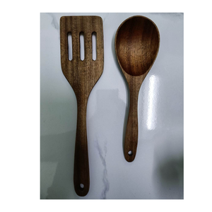 Cuchara ergonómica de madera con agarre cómodo, herramienta para remover, cuchara de madera para chefs profesionales, cocina y experiencia culinaria en el hogar - Product Image 5