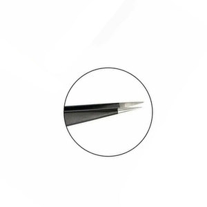 Pince à épiler isolante pour les extensions de cils offrant une adhérence supérieure et une manipulation fluide - Product Image 5