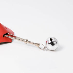 Penjepit puting mainan seks bentuk hati, Pinset ramah kulit dan tidak berbahaya penjepit puting pribadi dengan bel logam - Product Image 3