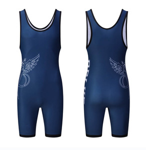 Uniforme de Lucha Libre Profesional Singlets Sublimación Pro Tights Ropa MMA Shorts Entrenamiento Ropa deportiva Trajes ODM/OEM - Product Image 1