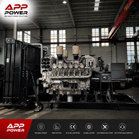 Generador Refrigerado por Agua de 500 kVA con Tecnología Shangchai 12V135, Grupo Electrógeno Diésel de Marco Abierto de Gran Potencia de 400 kW, 380 Voltios