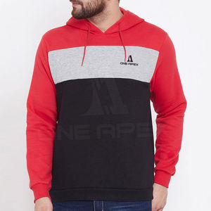 Streetwear personnalisé de haute qualité Pull à capuche 100% coton pour hommes Pull à capuche surdimensionné de luxe lourd Sweat à capuche pour homme - Product Image 1
