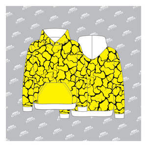 Sweat à Capuche de Luxe Surdimensionné 380Gsm Éponge Française Unisexe Poids Lourd Hip Hop Streetwear Vierge Imprimé Logo Personnalisé Hoodies Pour Hommes - Product Image 6