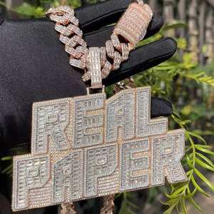 Collier pendentif plaqué or/argent de luxe pour femmes bijoux élégants à longue chaîne pour la fête et l'usure quotidienne - Product Image 3