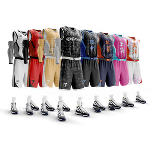 Camiseta Reversible de baloncesto por sublimación personalizada OEM, uniformes de baloncesto sublimados personalizados, ropa de equipo personalizada, camiseta de baloncesto - Product Image 1