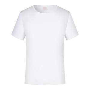 T-shirt de gymnastique de sport personnalisé de haute qualité T-shirt en coton modal de remise en forme pour hommes T-shirts personnalisés à col rond incurvés à séchage rapide pour hommes - Product Image 1