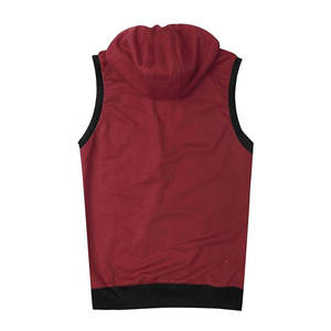 Último diseño, precio bajo, sudaderas con capucha sin mangas para hombres, nuevo estilo 2026, sudaderas con capucha sin mangas para adultos - Product Image 5