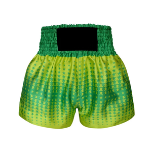 กางเกงขาสั้นต่อสู้แบบไทยกางเกง MMA สำหรับผู้ชายกางเกงขาสั้นระบายอากาศน้ำหนักเบาออกแบบโลโก้ได้ตามต้องการ - Product Image 3