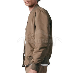 Veste bomber d'hiver pour homme sur mesure, respirante, en nylon/polyester, de haute qualité, en vente en ligne - Product Image 3