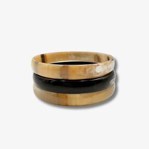YOU BANGLES PULSERAS CUERNO DE BÚFALO BRAZLES y pulseras MODERNOS Venta al por mayor Pulsera artesanal de moda más nueva - Product Image 5