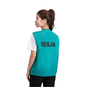 Chaleco DE TRABAJO antiestático reflectante de alta visibilidad y poliéster 98% al por mayor, chaleco de seguridad para salas limpias con logotipo personalizable - Product Image 3