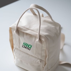 Classic <b>Canvas</b> Unisex <b>Backpack</b> Eco-Friendly Customized OEM ODM Soft Design Wholesale From Vietnamese Manufacturer - Product Image 4