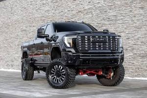 Camionetas Sierra HD Denali 2025 en Venta, Faros LED Blancos, Neumáticos R20, Transmisión Automática, Asientos de Cuero, Motor de Gasolina - Product Image 3