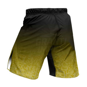 Pantalones Cortos de MMA para Hombre, Nuevo Estilo, Color Personalizado, Logotipo Frontal, 100% Poliéster, Ligeros y Transpirables, para Entrenamiento de Artes Marciales - Product Image 5