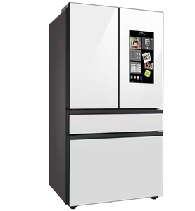 NOUVEAU Réfrigérateur à portes françaises 4 portes (29 pieds cubes) Ft.) avec Family Hub en verre blanc - Product Image 1