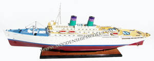 OCEANICS modèle bateau en bois _ modèle artisanal en bois - Product Image 3