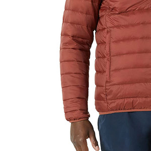 Chaqueta de Invierno para Hombre, con Capucha y Logotipo Personalizado en la Parte Delantera, de Lona Recubierta de Poliéster, Impermeable, para Uso en Exteriores, Precio al por Mayor - Product Image 5