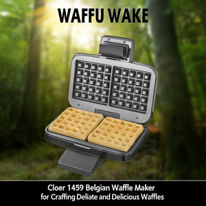 Cloer 1459 Belgian <b>Waffle</b> <b>Maker</b> for Crafting Delicate and Delicious <b>Waffles</b> - Product Image 3