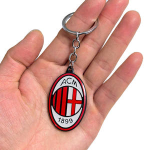 Llavero de Aleación Colorido de Fútbol de Argentina, Riyadh Victory, Inter de Milán, AC Milan, MCity, Italia, París, Recuerdo para Fanáticos del Equipo, Adorno para <span class=keywords><strong>Bolsa</strong></span> - Product Image 6