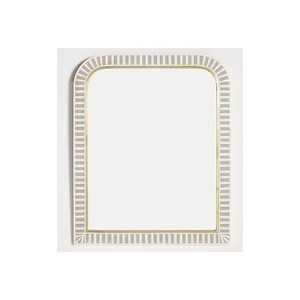 Nuestro nuevo espejo de pared de forma elegante agrega un toque moderno a la decoración de su hogar Espejo de pared vintage elegante espejo de diseño llamativo - Product Image 4