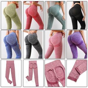 Leggings de mujer con estampado de sublimación digital personalizado de cintura alta, accesorio de moda para mujer - Product Image 6