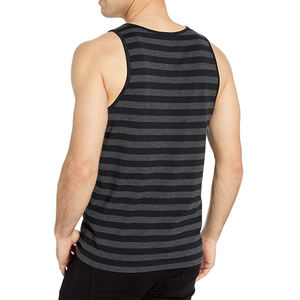 Débardeur sans manches respirant à séchage rapide et doublé noir pour homme, vêtement de Fitness et de Gym musculaire en coton confortable - Product Image 5