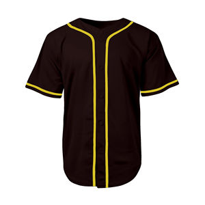 Jersey de béisbol de verano, tela transpirable de malla ligera, ropa deportiva de playa, ropa de vacaciones informal, manga corta de secado rápido - Product Image 1