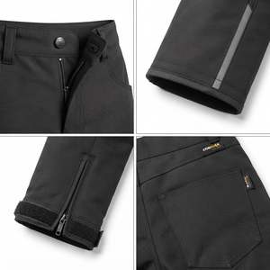 Pantalon de moto pour homme, prêt pour la protection CE, imperméable, coupe articulée, résistant au vent, en textile Cordura premium, pour l'aventure et le touring, OEM - Product Image 4