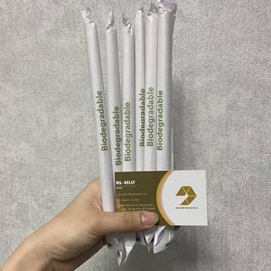 Pajitas de bambú ecológicas de 99 Gold Data, biodegradables y reutilizables, perfectas para fiestas ecológicas, bodas, cafeterías y sostenibles - Product Image 2