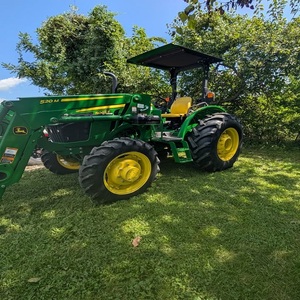 Tracteur à roues John Deeree 5065E 60HP 4WD avec boîte de vitesses moteur, machines agricoles à haute productivité pour l'agriculture des grands champs - Product Image 5