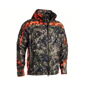 Veste de chasse sur mesure de haute qualité à prix avantageux, fermeture éclair, imprimé, softshell, 100% polyester, légère, hiver, extérieur - Product Image 5