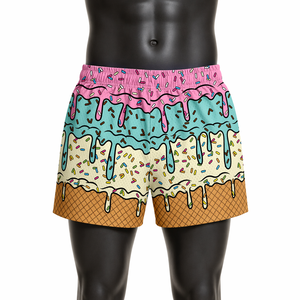 Shorts de Playa Personalizados para Hombre, Secado Rápido, Shorts de Baño Casuales de Verano, Fabricante OEM ODM - Product Image 1