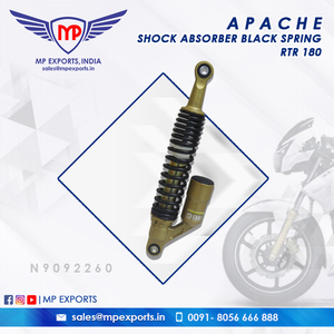 Amortisseur noir de qualité d'origine RTR 180 pour TVS Apache 2W pièces détachées disponibles à la vente au meilleur prix au Liban - Product Image 2