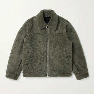 Veste polaire pour hommes de la meilleure qualité avec logo personnalisé Fabricant de veste polaire chaude d'hiver pour hommes - Product Image 6