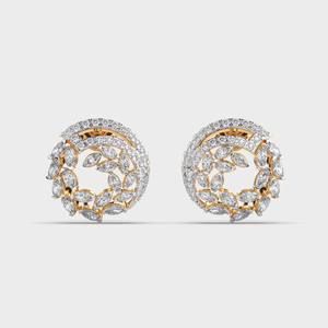 Factory Wholesale Custom 14 KT White <b>Gold</b> Screw Back Moissanite <b>Earrings</b> VVS Diamond Fine Jewelry for <b>Men</b> Elegant Stud Design - Product Image 1