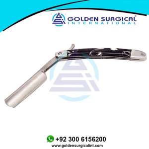 <b>Straight</b> <b>Edge</b> <b>Razor</b> Shave Ready, Carbon Steel, Natural Marble Handles, Professional Perfect Shave Wholesale - Product Image 6