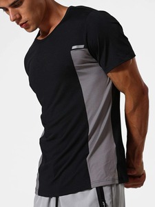 Camiseta Deportiva de Secado Rápido con Logotipo Personalizado para Hombre, Algodón y Poliéster, Transpirable, para Gimnasio, Running, Fitness, Manga Corta, Atlética - Product Image 5