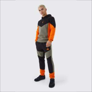 Conjunto Deportivo Unisex de Primera Calidad, con Logotipo Personalizado, Color Azul Rey, Sudadera con Capucha y Pantalones Deportivos Transpirables, 2 Piezas, Estilo Casual - Product Image 4