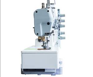 Machine à coudre industrielle à grande vitesse à entraînement direct HK-500-01CBD, nouvelle configuration à plat pour points de recouvrement et points de surjet pour t-shirts - Product Image 3