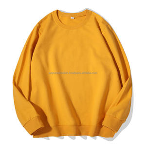 Venta al por mayor en blanco unisex y niños sudaderas con capucha de invierno 100% algodón Sudadera de cuello redondo con logotipo personalizado diseño de cuentas 2025 superventas - Product Image 6