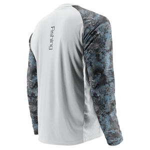 เสื้อมีฮู้ดสำหรับตกปลาผ้าใยไผ่ UPF50 + เสื้อตกปลาเนื้อนิ่มพิมพ์โลโก้ได้ตามต้องการ - Product Image 5