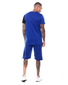 Camisas Conjunto de pantalones cortos-Conjuntos cortos para hombres Ropa de moda Camisetas y pantalones cortos transpirables Camiseta con conjuntos de pantalones cortos a juego - Product Image 3