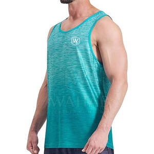 Débardeur pour homme pour la musculation, débardeur en tissu extensible pour la musculation et les séances de fitness - Product Image 2