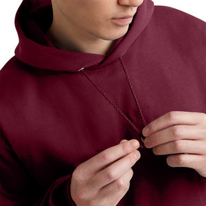 Sudadera con capucha de lana de alta calidad unisex, algodón grueso, estampado de logotipo personalizado, peso pesado, cordón de gran tamaño de talla grande para hombres, Invierno - Product Image 6