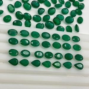 พลอยอัญมณีทรงหลวมจากมรกตธรรมชาติ8X6mm เกรดสูงตัดรูปวงรีสำหรับแหวนแฮนด์เมดพลอยทำด้วยมือขายส่งเป็นจำนวนมาก - Product Image 2