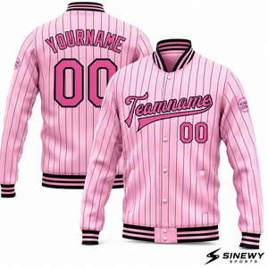 Custom Varsity Jacket Unisex Wool Blend Body Faux Leather Sleeves Embroidered Team Letterman <b>Coat</b> - Product Image 1