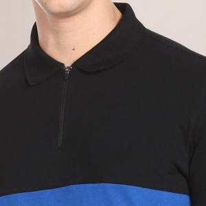 เสื้อโปโลผ้าแคนวาสสีทึบระบายอากาศได้ดีใส่ลำลองดีไซน์ใหม่โลโก้ออกแบบได้ตามที่ต้องการ - Product Image 5