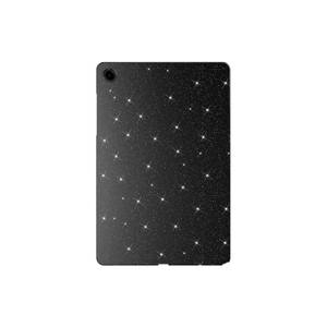 Étui Netzy brillant en TPU pour Samsung Galaxy Tab A9 Plus rose, coque arrière protectrice en texture coton, matériau en cuir PU - Product Image 2